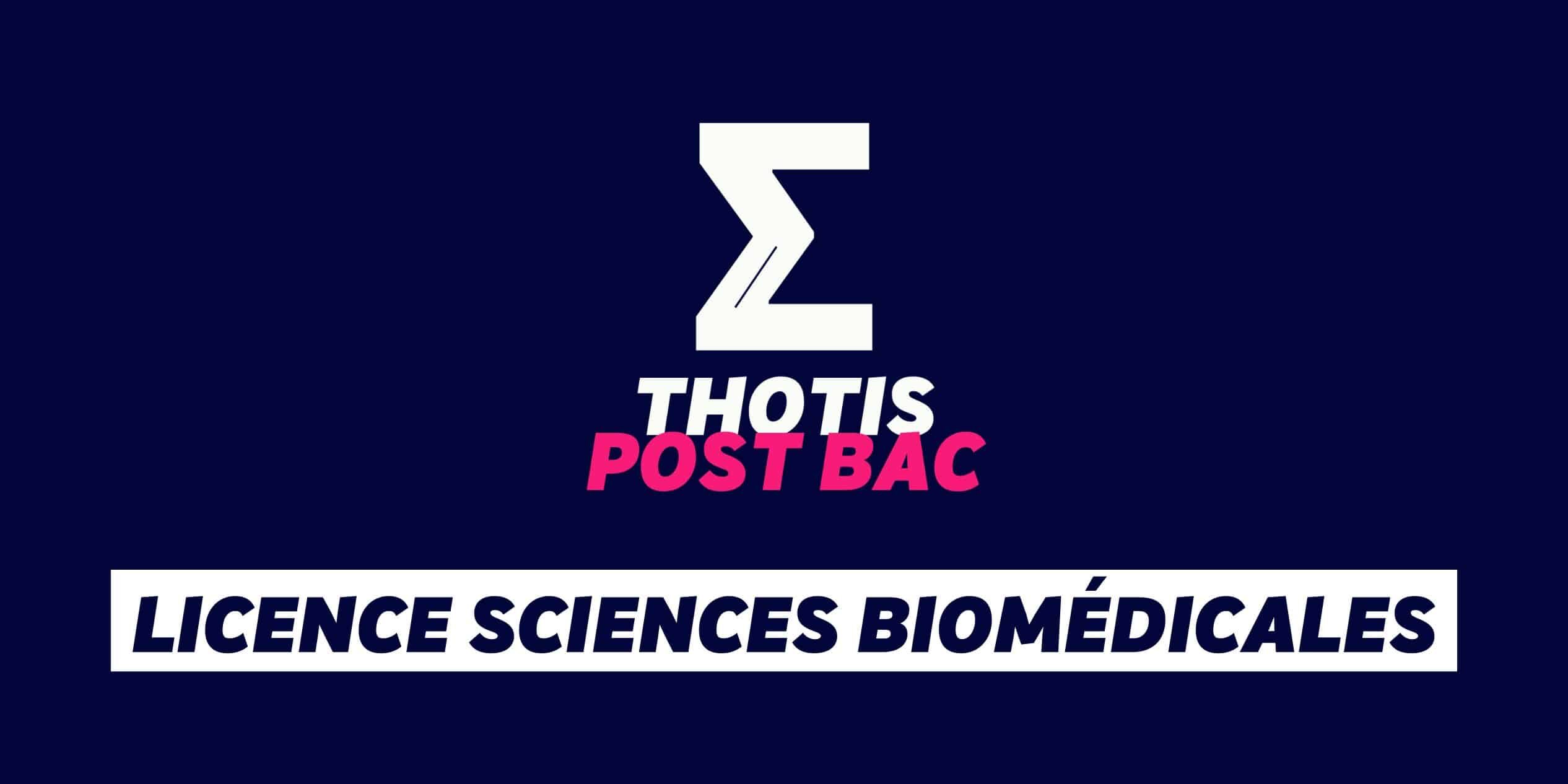 Licence Sciences biomédicales