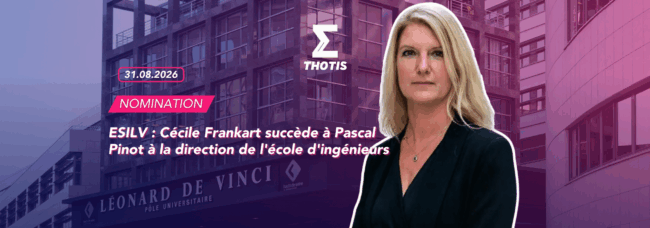 ESILV Cécile Frankart succède à Pascal Pinot à la direction de l’école d’ingénieurs ESILV : Cécile Frankart succède à Pascal Pinot à la direction de l'école d'ingénieurs