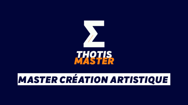 Logo for Thotis Master: a large white zigzag Z with an orange accent, paired with 'THOTIS MASTER' in white and orange on a dark blue background.
