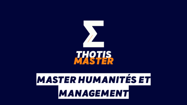 Master Humanités et management