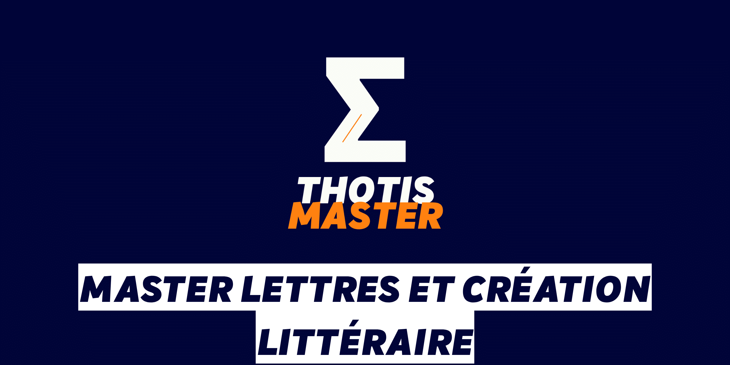 Brand graphic: white Z logo with orange accent, 'THOTIS MASTER' text in white/orange on a dark blue gradient background.