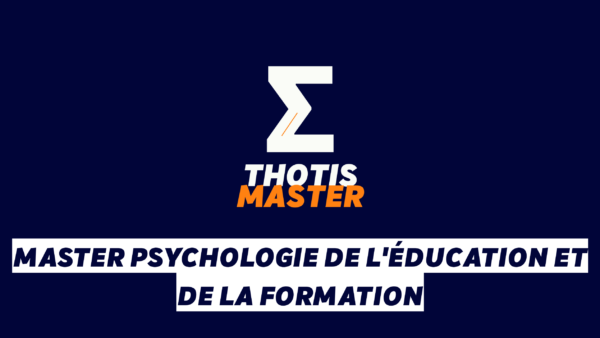 Hero banner with a white stylized Z logo above the words 'THOTIS MASTER' in white and orange on a dark blue background, indicating a Master program branding.