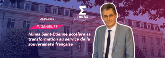 Mines Saint-Étienne accélère sa transformation au service de la souveraineté française Mines Saint-Étienne accélère sa transformation au service de la souveraineté française.