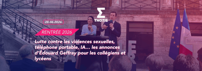 RENTRÉE 26 – conférence de presse Edouard Geffray Rentrée 2026 : lutte contre les violences sexuelles, téléphone portable, IA… les annonces d'Édouard Geffray pour les collégiens et lycéens