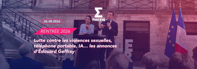 RENTRÉE 26 - conférence de presse Edouard Geffray
