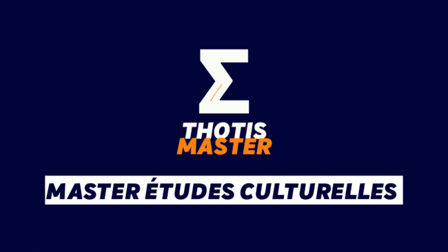 Logo with a large white angular zigzag shape on a dark blue background, and the words 'THOTIS' in white and 'MASTER' in orange beneath.