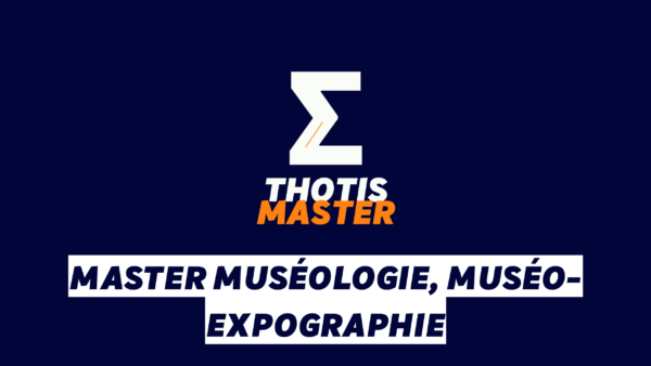 Logo on dark blue background featuring a white zigzag Z with an orange accent and the text 'THOTIS MASTER' in white and orange; below, white banners display bold navy text.