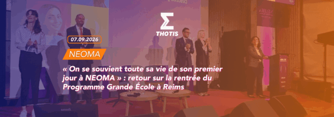 « On se souvient toute sa vie de son premier jour à NEOMA » : retour sur la rentrée du Programme Grande École à Reims « On se souvient toute sa vie de son premier jour à NEOMA » : retour sur la rentrée du Programme Grande École à Reims