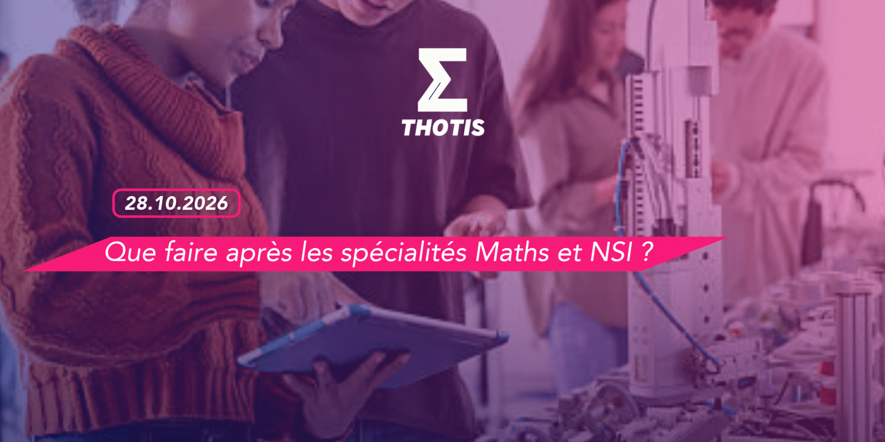 Que faire après les spécialités Maths et NSI en 2027