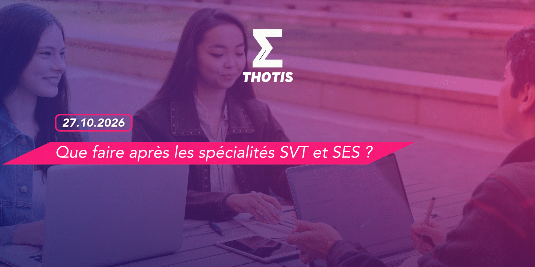 Que faire après les spécialités SVT et SES
