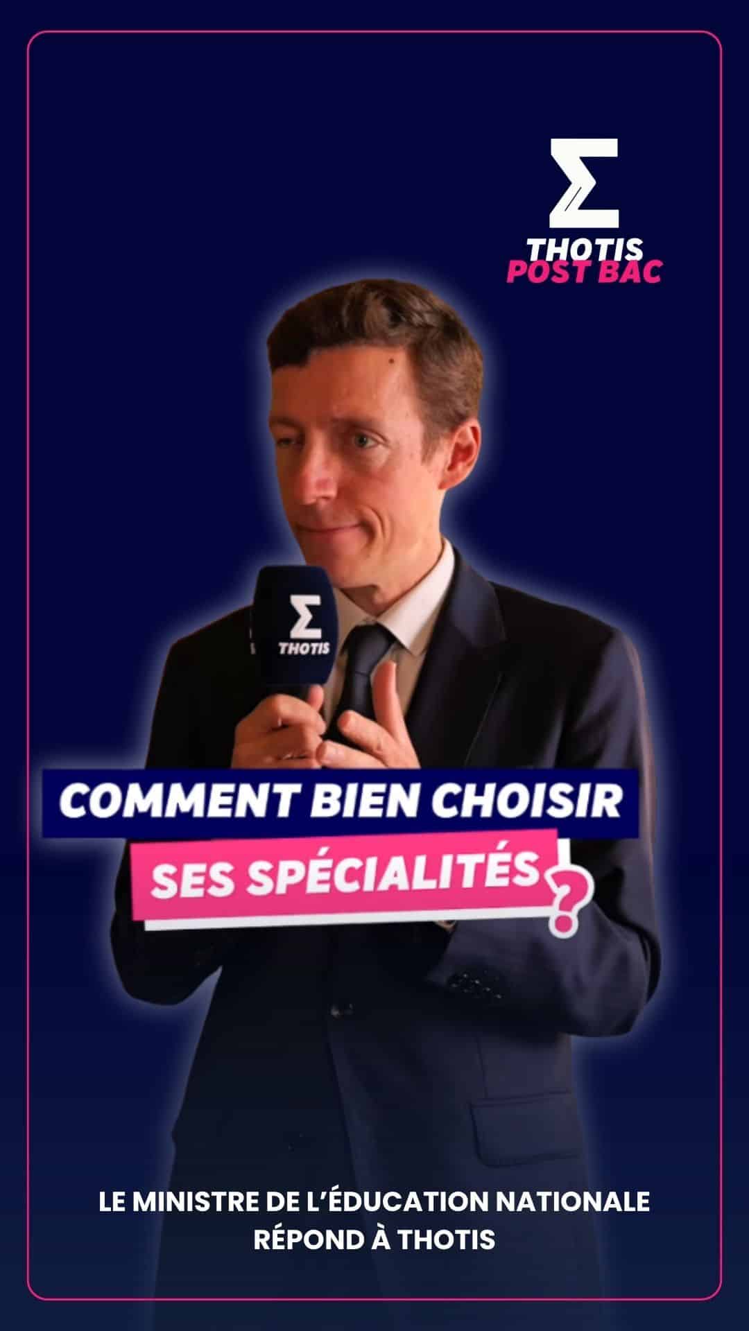 choisir ses spécialités