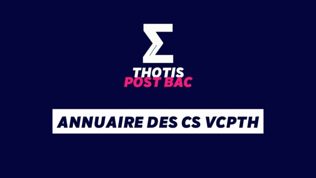Annuaire des CS VCPTH - THOTIS