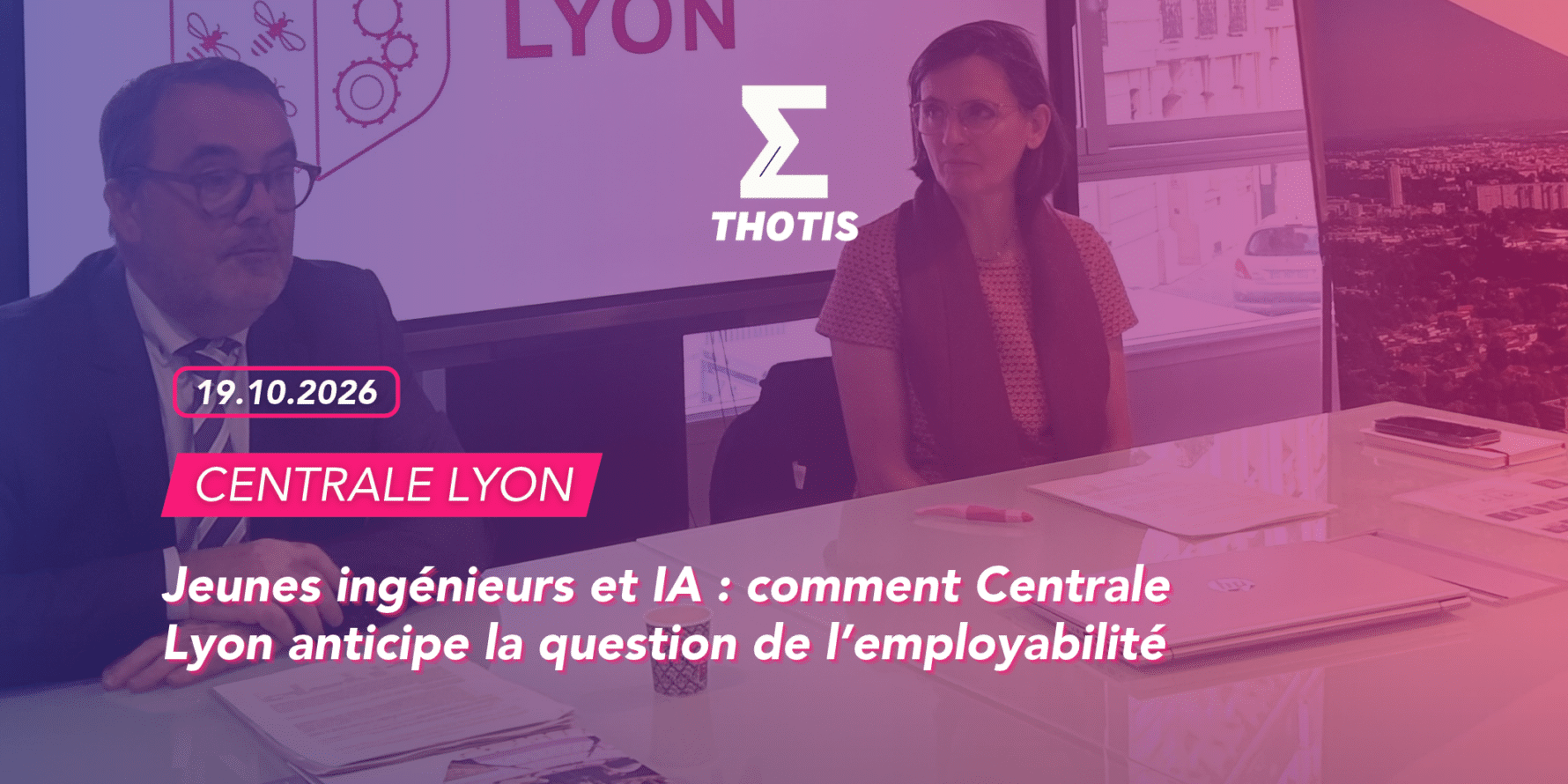 CENTRALE LYON – Jeunes ingénieurs et IA comment Centrale Lyon anticipe la question de l’employabilité Jeunes ingénieurs et IA : comment Centrale Lyon anticipe la question de l’employabilité