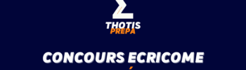 Concours ECRICOME Prepa ECG ECT
