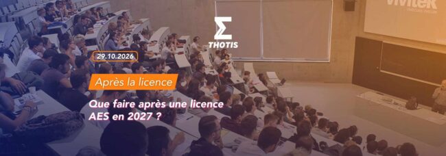 Que faire après une licence AES en 2027 ?